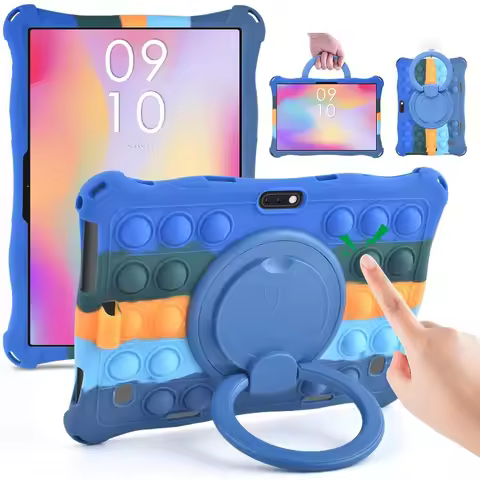 24x17cm/9.4x6.69inch Universal 10 10.1 inch Tablet Case Soft Silicon 10.1"Kids Friendly Lightweight 