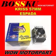KRISS RACING BLOCK ASSY 57MM ESPADA KRISS 110 BLOCK RACING 57MM KRISS BLOCK 57 MM ESPADA KRISS 110 R