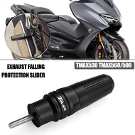 For Yamaha Tmax530 Tmax560 / 500 Tmax530dx/sx tmax 560 530 dx sx Accessoires Falling protection Exhaust Silder Crash pad slider