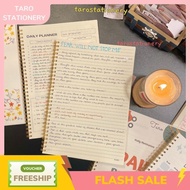 XO Horizontal B5 spring notebook Horizontal spring notebook takenote Taro Stationery subjects