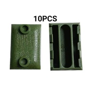 10PCS Brick Sandbag Military Mudah Digunakan Aksesoris Diorama Perang Miniatur Karung Pasir Cocok Un