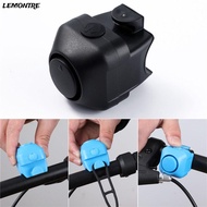 LEMONTRE Loud Warning Sound, Accessories Plastics Bicycle Electronic Horn,  Alarm 130 db Bicycle Han