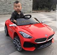 D Kids รถแบตเตอรี่เด็ก รถเด็กนั่ง ทรง BMW Z4 ขนาด2มอเตอร์ รถไฟฟ้าเด็ก บังคับผ่านมือถือได้