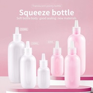60/150/250ml Empty Dropper Bottle Plastic Nozzle Dropper Cap Portable Refillable Squeeze Bottle
