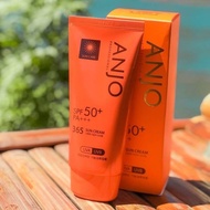 Anjo Intensive UV Sunblock Cream SPF50+ PA+++ |  Viral Suncream | Tak Melekit, Tahan Lama, Sesuai Se