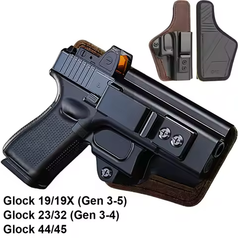 IWB Pistol Holster Concealed Carry Quick Draw Left/Right Hand Gun Holster for G19/G19X(Gen 3-5),G23/