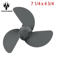 58130-ZV0-841ZB Propeller For Honda 2HP 3HP Outboard Propeller 7 1/4 × 4 3/4 Boat Motor BF2 BF2.3 Sc