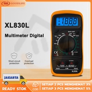 (Dikirim Dari Jakarta)Auto Multimeter Digital Avometer Multimeter XL830L Portable LCD xl830 Digital