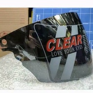 Shark helmet visor/bmc touring/bmc suncity/bmc gps clear color