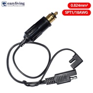 EAZYLIVING Motorcycle Charging Connection Cable Battery Charger SAE Plug A 3 For BMW For Device Char