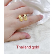 21K Gold Elegant Clip earrings