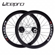 Litepro Aero S42 406 20” Disc Brake Wheelset For Folding Bike