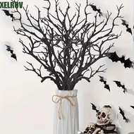 XELROV 5pcs Halloween Artificial Dead Branch, Exquisite Non-Fading Artificial Plastic Tree Branch, R