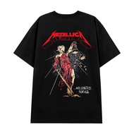Áo Metallica HAVANA Áo Thun Rock Band Vải Cotton Mềm Mát Kiểu Dáng Cá Tính Mã 010 S-5XL