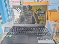 โน๊ตบุ๊คมือสองยี่ห้อ  Acer Aspire E5-38H7 จอ 15.6"นิ้ว ซีพียู Intel Core i3-4005U แรม 4GB SSD 120GB 