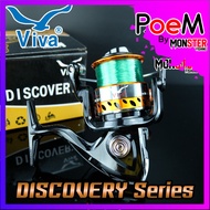 รอกสปินนิ่ง VIVA DISCOVERY DS5000 (RED/GOLD/BLACK/BLUE)