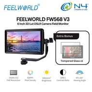 FEELWORLD FW568 V3 6-inch 3D LUT DSLR Camera Field Monitor IPS Full HD 1920x1080 Support HDMI Input 