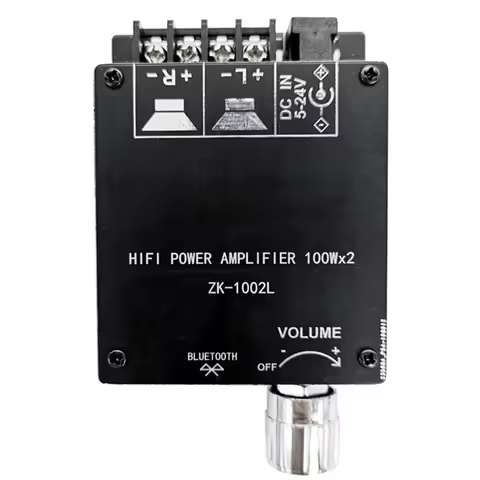【RECOMENDAR】1002L 100WX2 TPA3116 Mini Amplifier Board Bluetooth 5.0 Wireless Audio Power Digital Amp