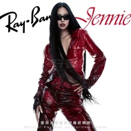 RayBan RB2016 RayBan Glasses | Jennie Co-Branded Same Style Black Frame Thick Frame Korean Retro Sun