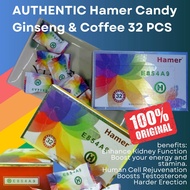 AUTHENTIC Hamer heath Candy Ginseng & Coffee 32 PCS