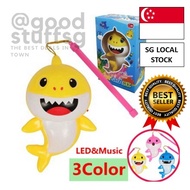 [SG FREE 🚚] Singing Light Shark Baby Music Lantern Glowing Sounding Doll Toy Birthday Gifts