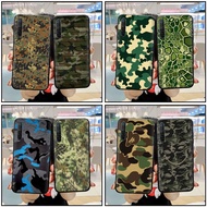 Samsung Galaxy A07 A17 A26 A36 A56 M07 F17 S25 Fe S25Plus S25Ultra S25 Edge 6DP6 Camouflage Soft Sil