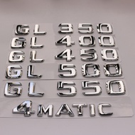 Old Mercedes-Benz GL-Class GL350 GL400 GL450 GL500 GL550 Wordmark Digital Car Logo Tail Logo