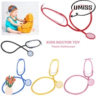 UMISTYDREAM9IQ0 Kids Stethoscope Toy, Multi Color Imitation Simulation Doctor's Toy,  DIY Role Play 