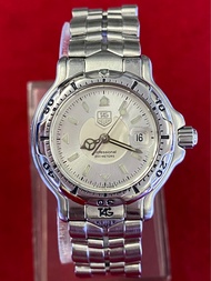 TAG HEUER professional 200 m Quartz ซีรีย์6000 ตัวเรือนสแตนเลส นาฬิกาผู้หญิง มือสองของแท้