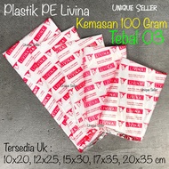 PE Plastic Rice Oil Size 10x20cm 12x25cm 15x30cm 17x35cm 20x35cm Thickness 03 Cloves contents 100 Gr
