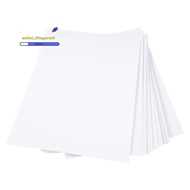 Premium Printable Waterproof Vinyl Sticker Paper for Inkjet and Printer 210x280mm 30 Sheets Matte Wh