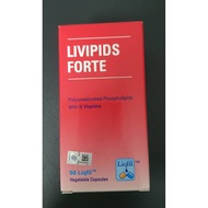 LIVIPIDS FORTE (50 LIQFIL VEGETABLE CAP) EXP:12/2025