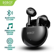Headset Bluetooth Robot Flybuds T10 Waterproof IPX4 TWS Black