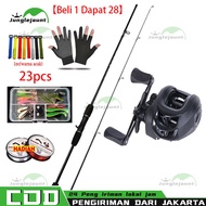 Fishing Rod Set-28 Pcs-- 1.6M/1.8M/2.1M/2.4M Fishing Rod Set Cheap 1 set fishing rod/ 1 complete str