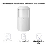 Máy Dò Cảm Biến Chuyển Động PIR Không Dây 433 MHz Pet-Immune EV1527 Phụ Kiện Báo Động An Ninh Nhà Th