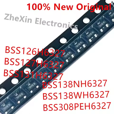 20PCS/Lot BSS126H6327 、BSS127H6327 、BSS131H6327 、BSS138NH6327 、BSS138WH6327 、BSS308PEH6327 Power MOS