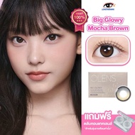 [ของแท้💯] Olens รุ่น BIG Glowy Mocha Brown🥣 คอนแทคเลนส์รายเดือน นำเข้าจากเกาหลี🇰🇷 Lensfarhang