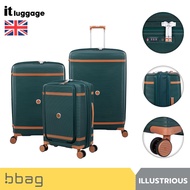 IT Luggage กระเป๋าเดินทาง รุ่น Illustrious 3108A วัสดุ PP ซิปขยาย 20% TSA Lock ช่องโน๊ตบุ๊ค 15.6" ล้