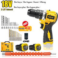 KEELAT KCD007 Mesin Bor Elektrik Baterai Brushless 80N.M Bor listrik Drill Cordless Impact Drill Ele