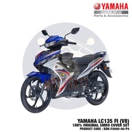 YAMAHA LC135 FI V8 135LC 100% ORIGINAL 5MRO BODY COVER SET STICKER STRIPE BDK-F0000-00-P4 BDK-FG000-