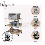3 Layer Printer Rack/Office Shelf/Storage Rack/Utilities Storage With Wheels/Rak Printer Beroda 3 Ti