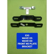 EX5/WAVE125/WAVE125S/WAVE125X/WAVE100/EX5CLASS HONDA FRONT NO PLATE BRACKET/NUMBOR PLATE BRACKET/KAK