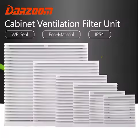 Electrical Cabinet Fan Filter Louver Grille ZL801/802/803/804/805/806, Dustproof Ventilation & Heat 