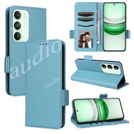 Realme 14x 5G 2025 Casing Flip Phone Holder Stand Case For Realme 14X Realme14x 5G 2025 Case Card Wa