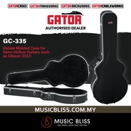 Gator GC335 Deluxe ABS Molded Case for Semi-hollowbody Electric Guitar [Epiphone, Gibson, Ibanez] (G