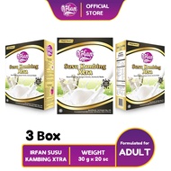 [3 KOTAK] IRFAN SUSU KAMBING XTRA /  SUSU KAMBING KURMA MADU KISMIS ARABIC GUM / SUSU IRFAN / SUSU D