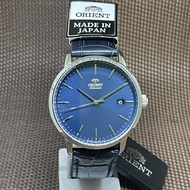 Orient RA-AC0E04L00C Automatic Classic Men's Blue Leather Analog Watch RA-AC0E04L