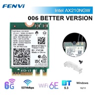 Wifi 6 6E Card Wireless Intel AX210 802.11AX AC BT 5.2 NGFF M.2 AX200