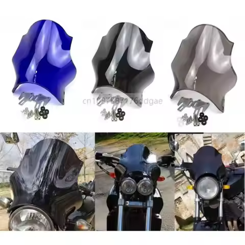 Motorcycle Windshield WindScreen For Honda Hornet CB400 CB600 CB750 CB900 CB919 CB250 CB 400 600 750