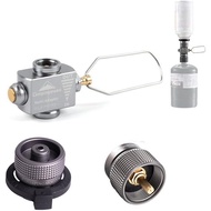 CAMPINGMOON Outdoor Camping Butane Gas Refill Adapter (Butane Gas to EN417 Lindal Valve Canister to 